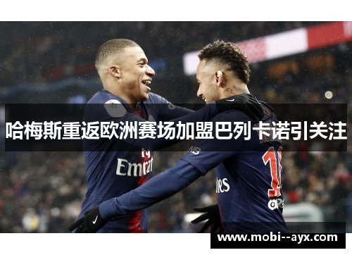 哈梅斯重返欧洲赛场加盟巴列卡诺引关注